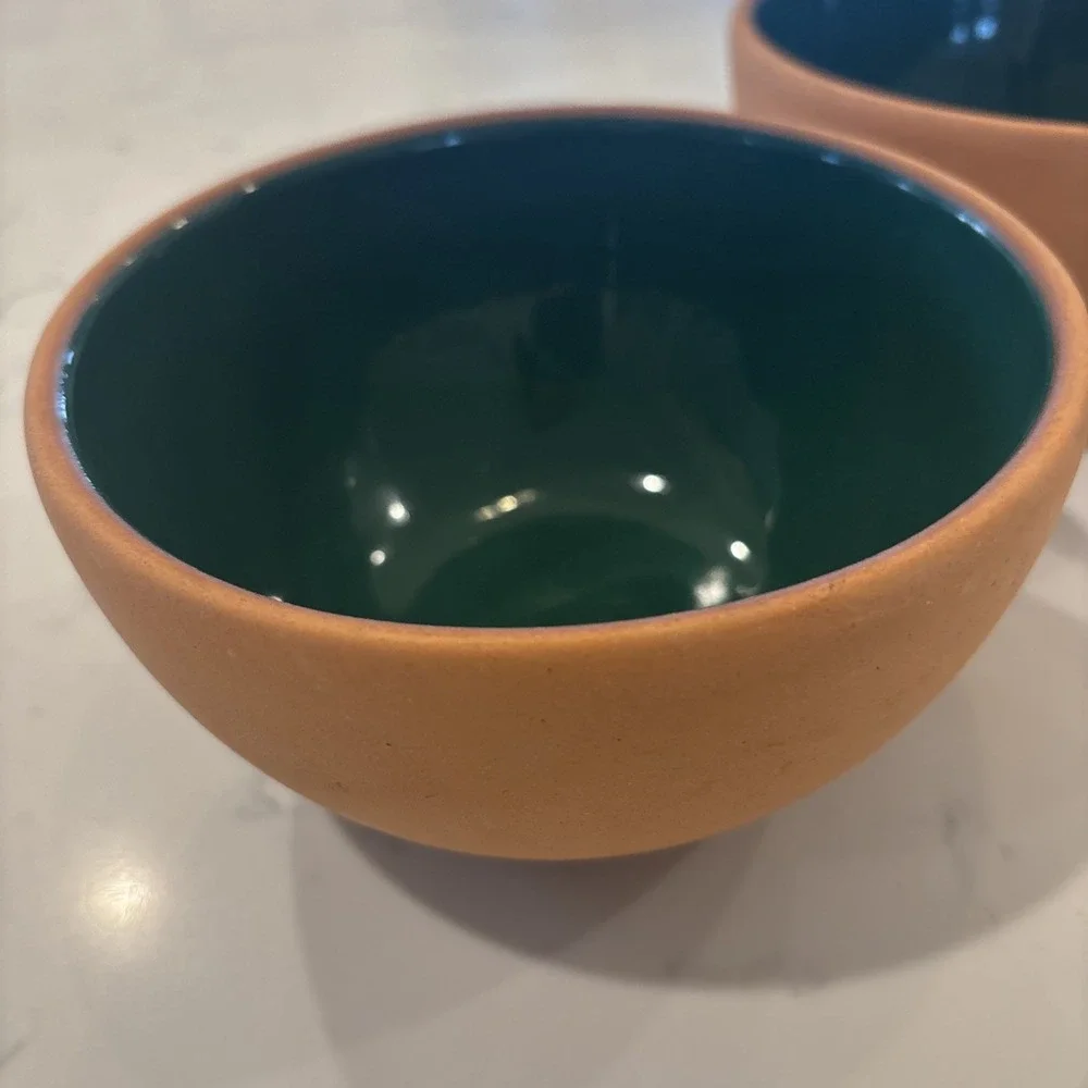 ROMERTOPF Pottery Terra Rosa Reco Glazed‎ Green Clay 5